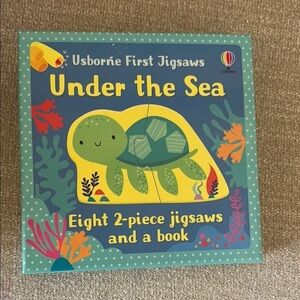 Usborne First Jigsaw Under The Sea Two Piece Puzzles 8 Sets